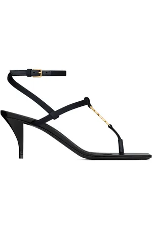 Saint Laurent Cassandra 60mm satin sandals