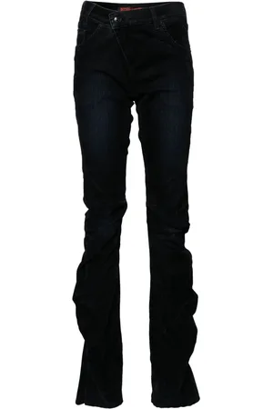 OTTOLINGER Draped velvet jeans