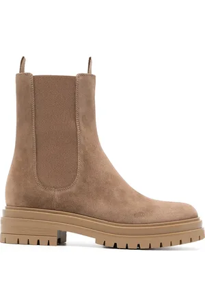 Gianvito Rossi Chester suede chelsea boots
