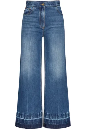 VALENTINO GARAVANI High-rise wide-leg jeans