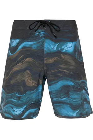Oakley Abstract-pattern swim shorts
