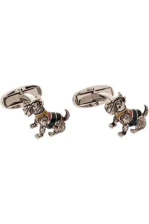 Paul Smith Dog-motif cufflings