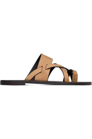 Saint Laurent Culver leather slides