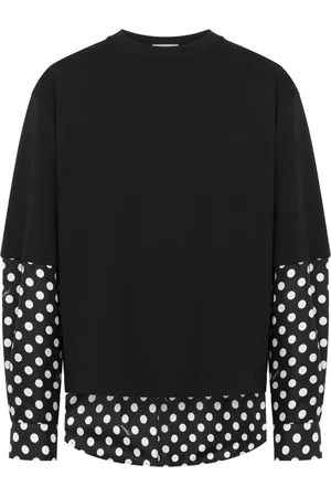 Moschino Panelled cotton T-shirt