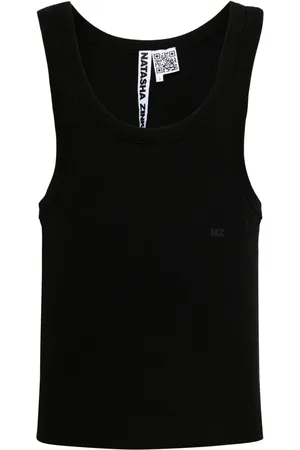 Natasha Zinko Logo-print tank top