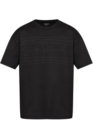 Giorgio Armani Logo-print cotton t-shirt