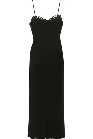 ERMANNO SCERVINO Lace-detailed midi dress