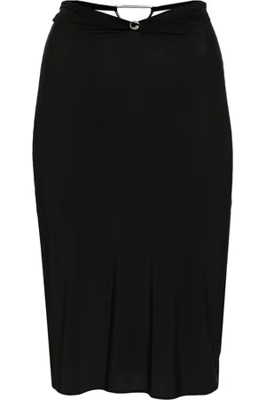 COPERNI Triangle-hardware midi skirt