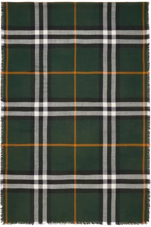Burberry Raw-cut checked scarf