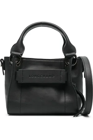 Longchamp XS 3D leather tote bag
