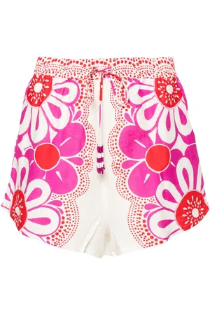 Farm Rio Maia floral-print shorts