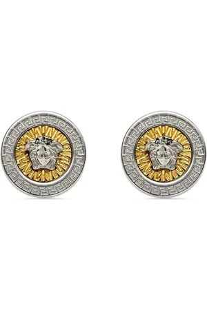 VERSACE Icon crystal-embellished stud earrings