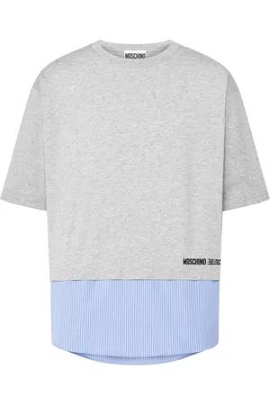 Moschino Panelled cotton T-shirt