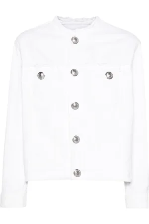 Zadig & Voltaire Kaely frayed denim jacket