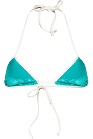 MC2 SAINT BARTH Leah velvet bikini top