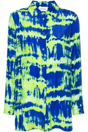 P.A.R.O.S.H. Savage silk shirt minidress
