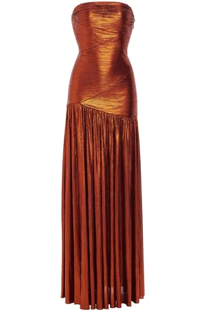 Retrofete Chantal metallic maxi dress