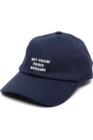 Drôle de Monsieur Not From Paris cotton baseball cap