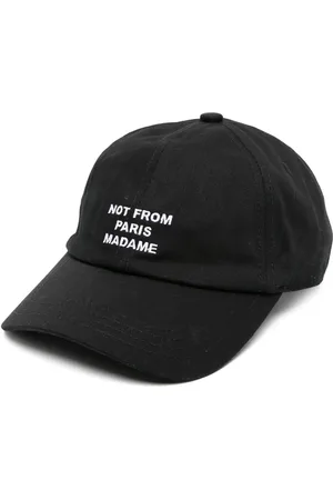 Drôle de Monsieur Not From Paris cotton baseball cap