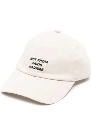 Drôle de Monsieur Not From Paris cotton baseball cap