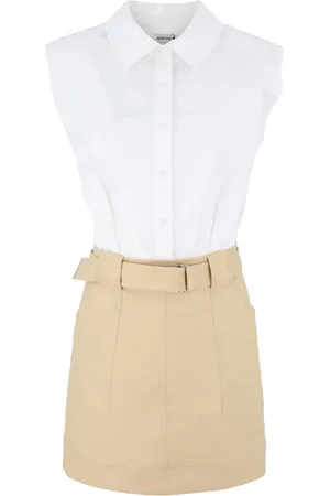 Simkhai Jensen belted cotton minidress