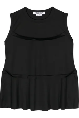 Comme des Garçons Tiered sleeveless top