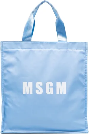 Msgm Logo-print tote bag