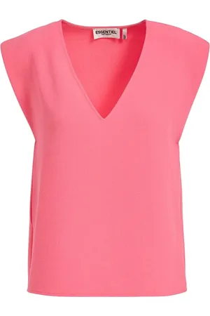 Essentiel Antwerp Falling v-neck sleeveless top