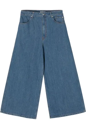 Gauchere Mid-rise wide-leg trousers