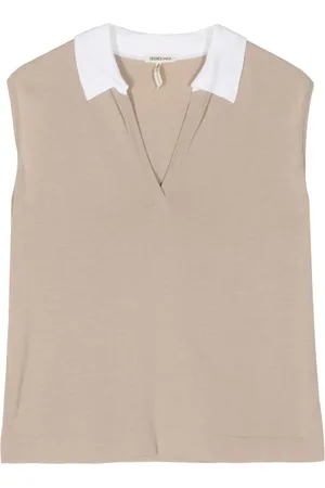 Hermès 1990-2000s sleeveless wool polo top