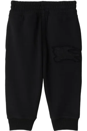 Burberry EKD-embroidered track pants