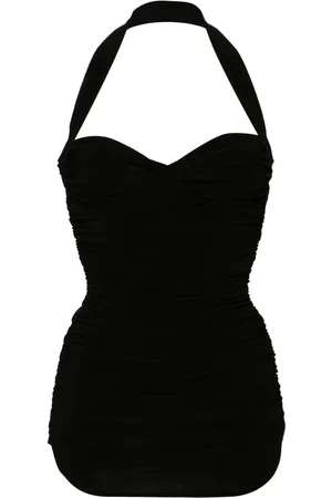 Norma Kamali Bill Mio ruched swim dress