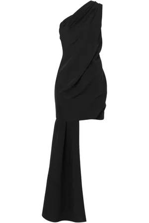 Moschino One-shoulder draped minidress