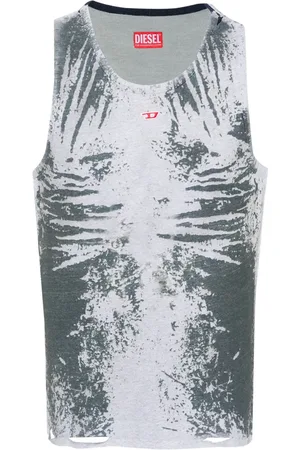Diesel Embroidered-logo tank top