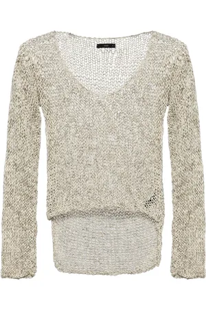 Voz Marl-knit high-low top