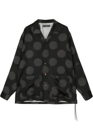 MASTERMIND Polka-dot silk shirt