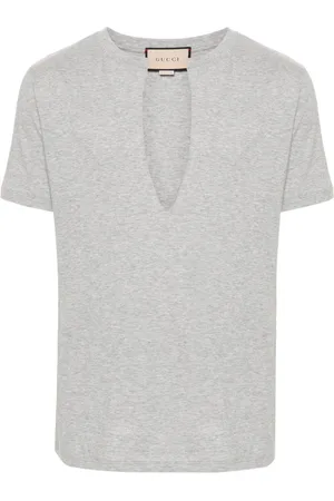 Gucci V-neck cotton T-shirt