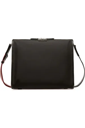 Bally Code canvas messenger bag