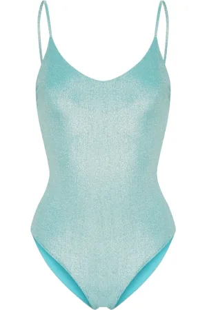 FISICO Glitter-detail swimsuit