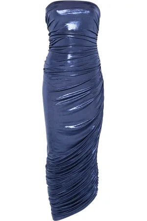 Norma Kamali Diana strapless gown