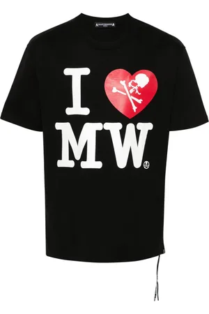 MASTERMIND Slogan-print cotton T-shirt