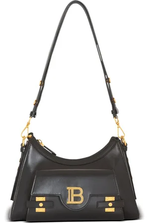 Balmain B-Buzz leather shoulder bag