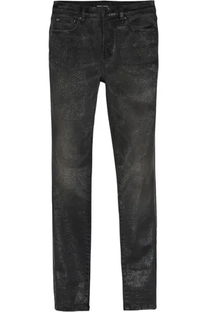 Purple Brand Glittered skinny jeans