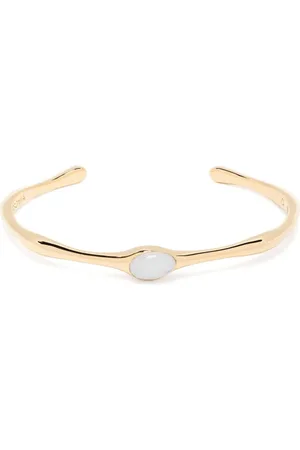 Missoma Magma Rainbow Moonstone cuff bracelet