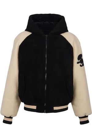 Balmain Faux-shearling reversible jacket