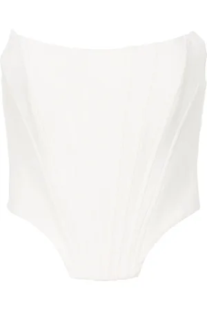 GIUSEPPE DI MORABITO Strapless corset top