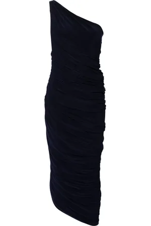 Norma Kamali Diana one-shoulder gown