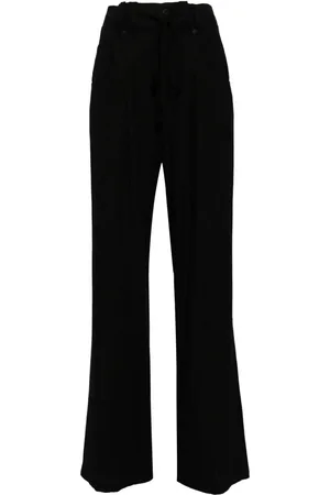GOEN.J High-waisted straight-leg trousers