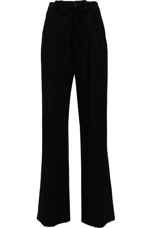 GOEN.J High-waisted straight-leg trousers