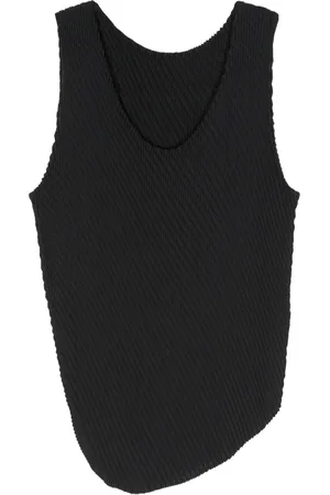 PLEATS PLEASE ISSEY MIYAKE Pliss??-effect tank top